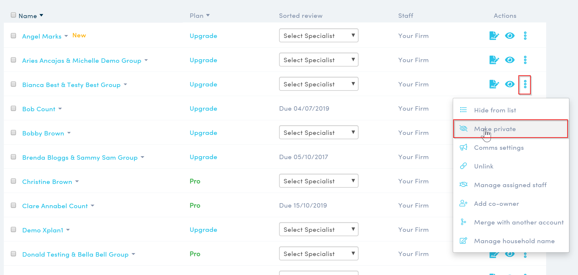 What is Private mode? How do I enable / disable it? – Wealth Portal